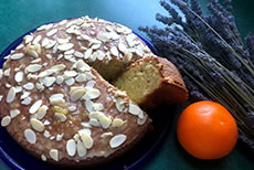 Lavender Sunshine Cake